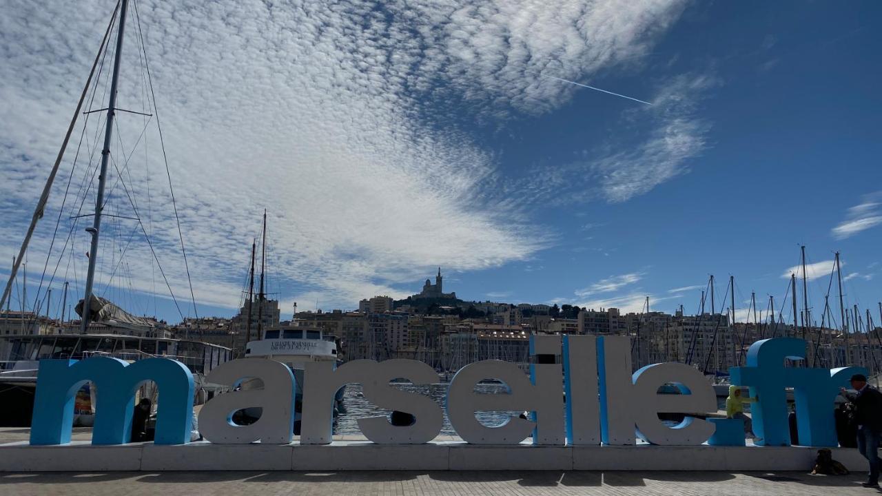 Escale Marseillaise, Grand T2 Calme, Pres Du Vieux Port Pour 2 A 4 Personnes, Nettoyage Rigoureux Apartment Marseille Exterior photo